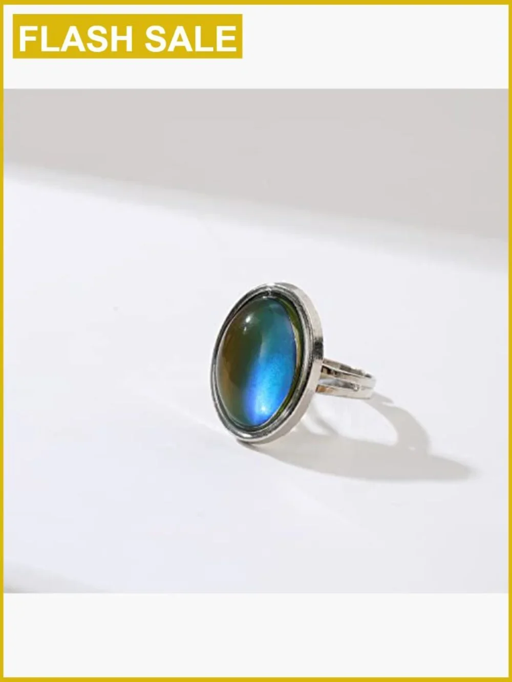 Adjustable Mood Ring Set - 3pcs Bear Paw Rings